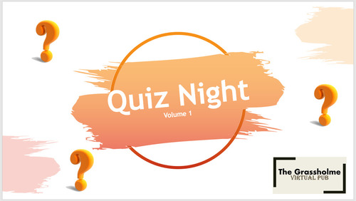 Product picture The Grassholme Virtual Pub Quiz Volume 1