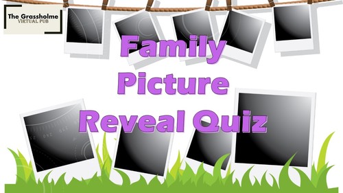 Product picture The Grassholme Virtual Pub Family Picture Reveal Quiz Vol 1